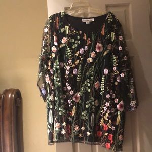 Caroline Rose Blouse 2X